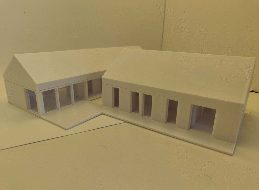 Makieta domu wykonana za pomocą technologii druku 3D | foto. Strefa Druku 3D
