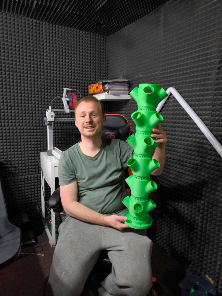 Wertykalna uprawa roślin w technologii druku 3D – przyszłość ogrodnictwa zaczyna się dziś